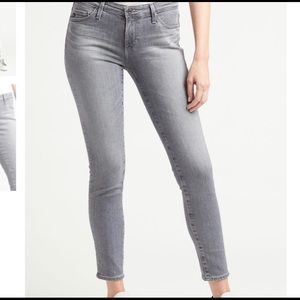 Ag legging super skinny ankle grey jeans size 24